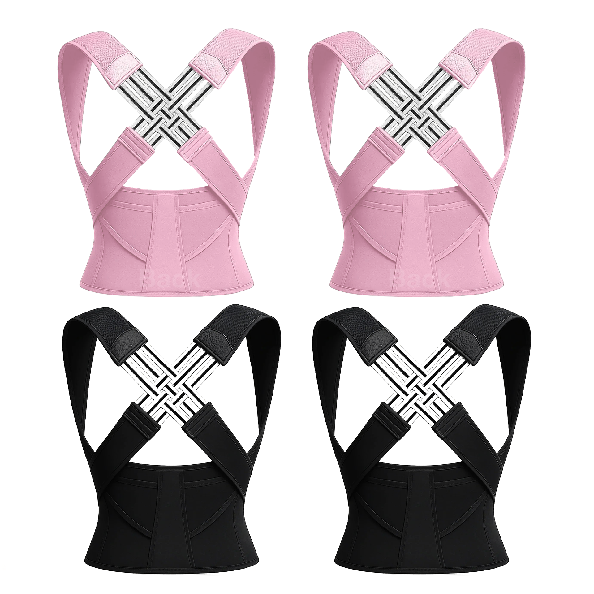 👦BLACK+👧PINK Two Set (4PCS)