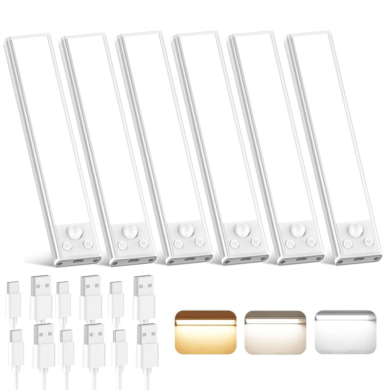 🎁Santa’s Special Offer✨ TAILEDEN™ Under Cabinet Lights — Bright, Warm & Motion-Activated!