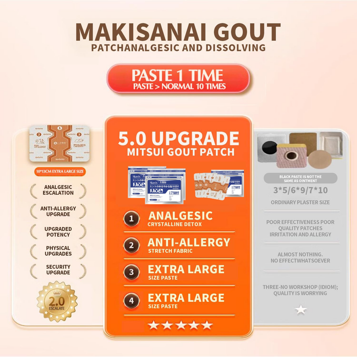 🎄Christmas Mega Sale🔥 SKAVIX™ Back Pain Patch — Natural Relief for Knee, Neck, Shoulder & Joint Pain!