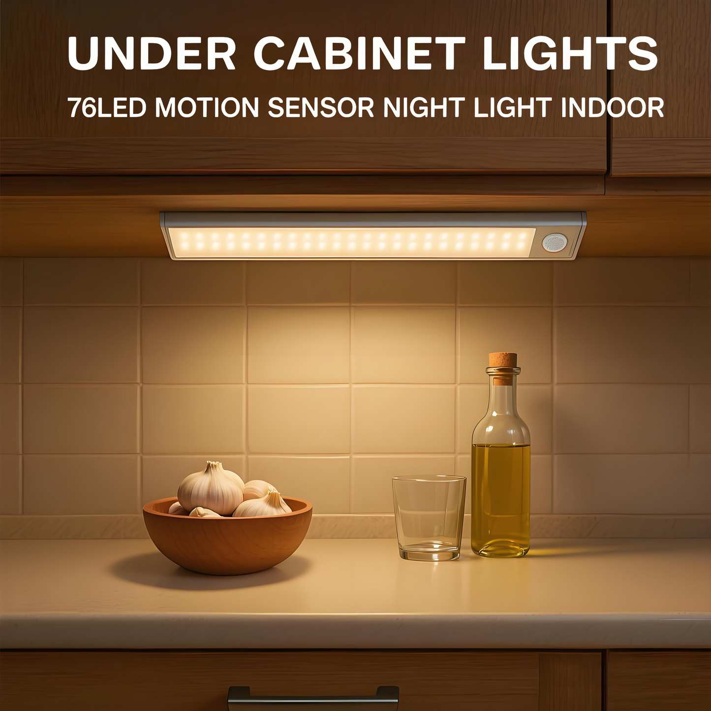 🎁Santa’s Special Offer✨ TAILEDEN™ Under Cabinet Lights — Bright, Warm & Motion-Activated!