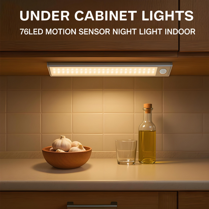🎁Santa’s Special Offer✨ TAILEDEN™ Under Cabinet Lights — Bright, Warm & Motion-Activated!