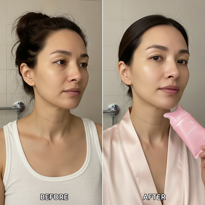 🦢Neck Wrinkle Eraser! Built-In Gua Sha Cream w/5% Anemarrhena Root Complex + PDRN Korean Skincare