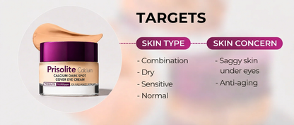 🔥LAST DAY 50% OFF!! Prisolite Korean Calcium Dark Spot Eye Cream