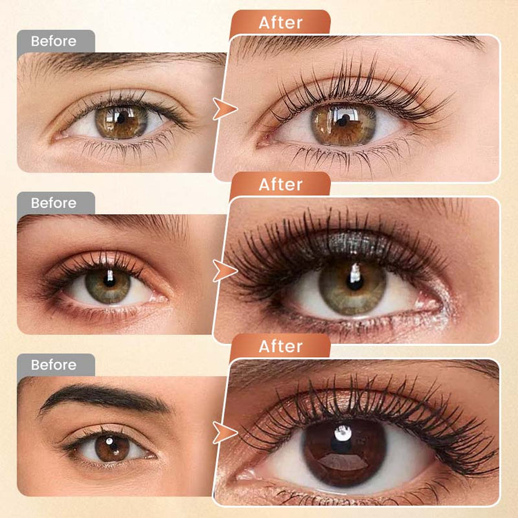 Lash Serum Before and After
